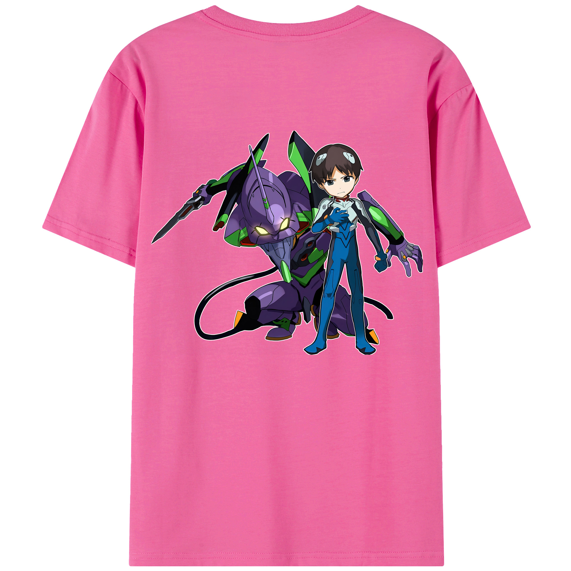 （画像用） EVA 新世紀エヴァンゲリオン レディース半袖Tシャツ(バックプリント)